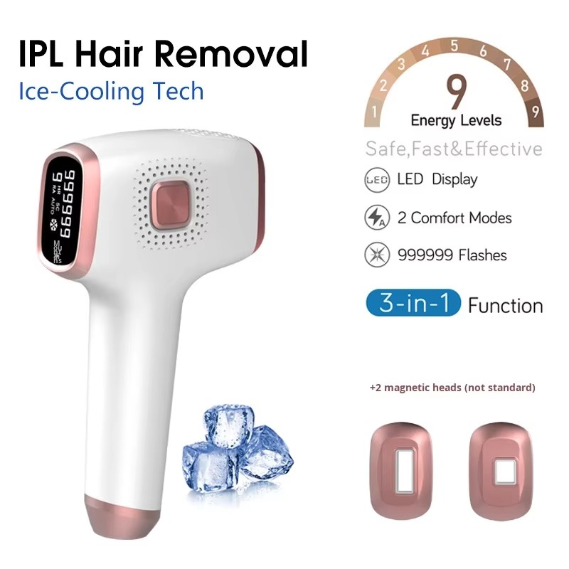 Industrial Laser Cleaning Machine - Three-in-One Household IPL Device Painless Skin