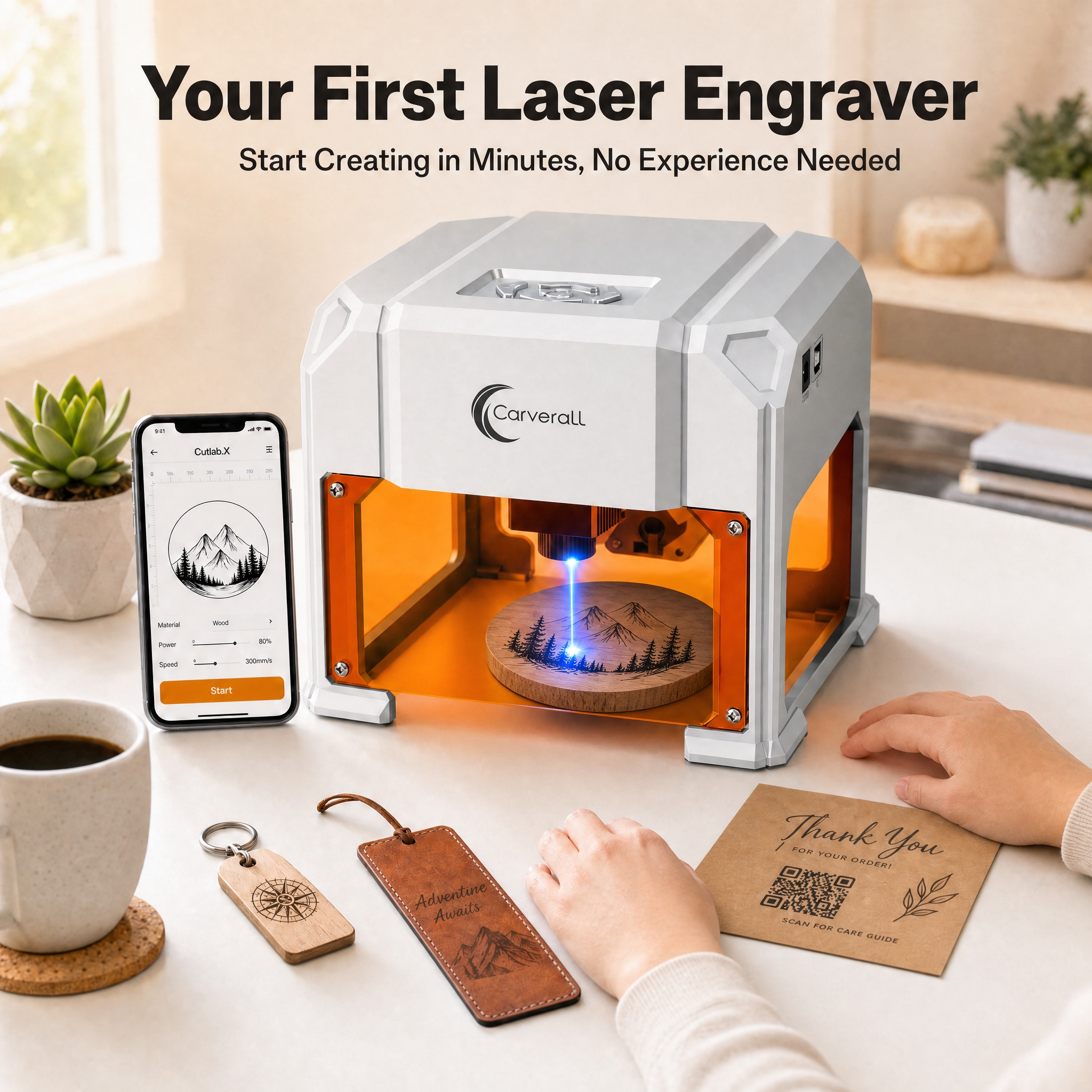 Industrial Laser Removal - Carverall Laser Engraver Machine, K4 3W,