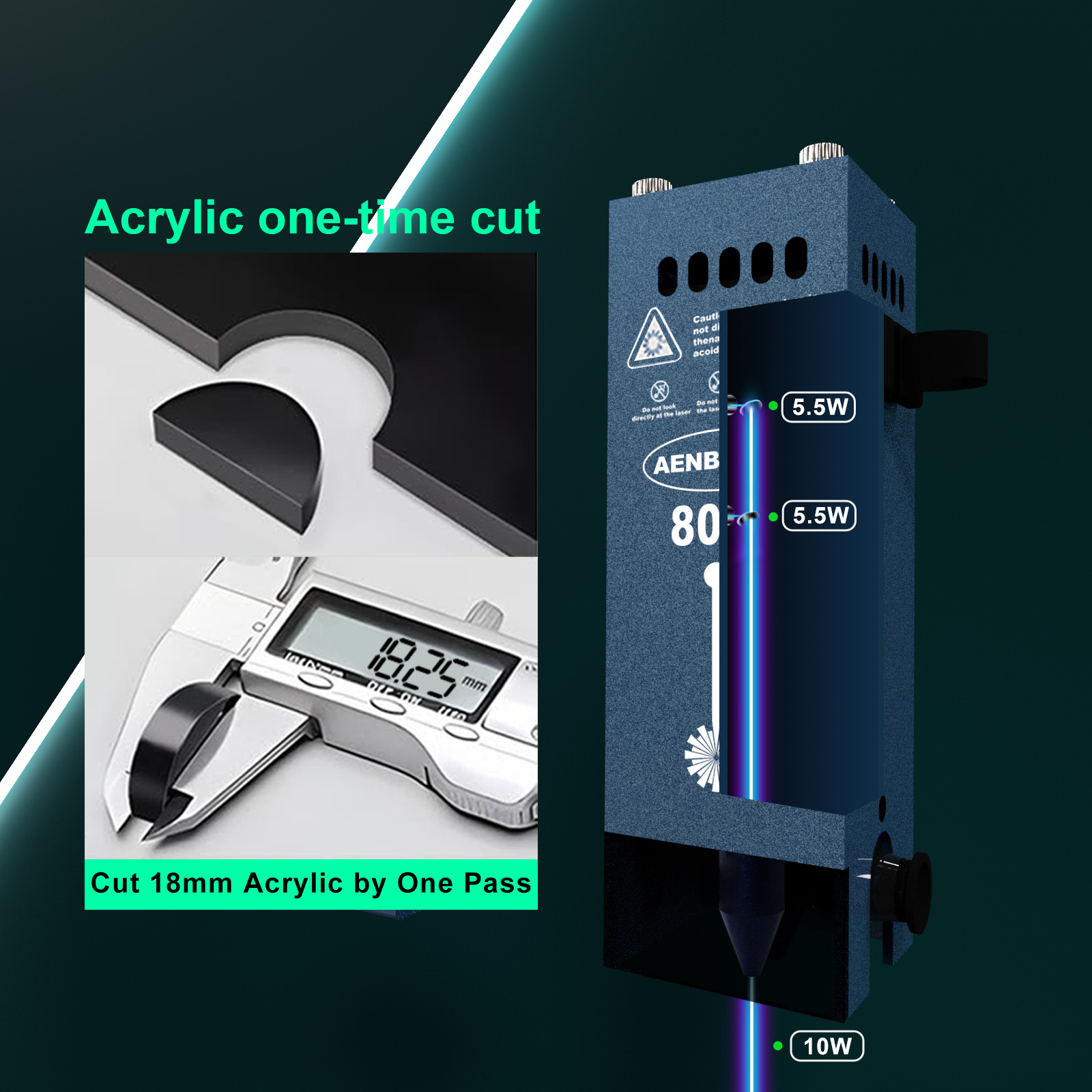 AENBUSLM 80W Laser Engraving H – Industrial Laser Removal recenzja i cena