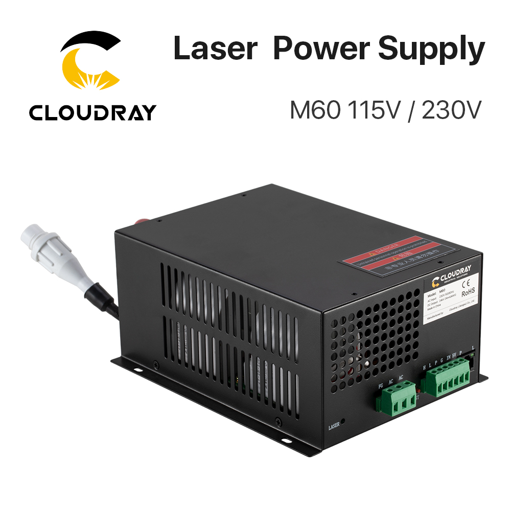 Cloudray MYJG Series 50W 60W 8 – Laser Power Supply 60W recenzja i cena