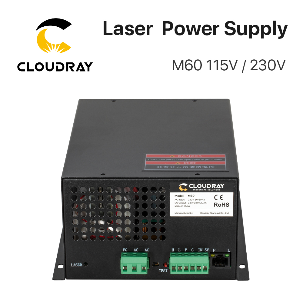 Cloudray MYJG Series 50W 60W 8 – Laser Power Supply 60W recenzja i cena