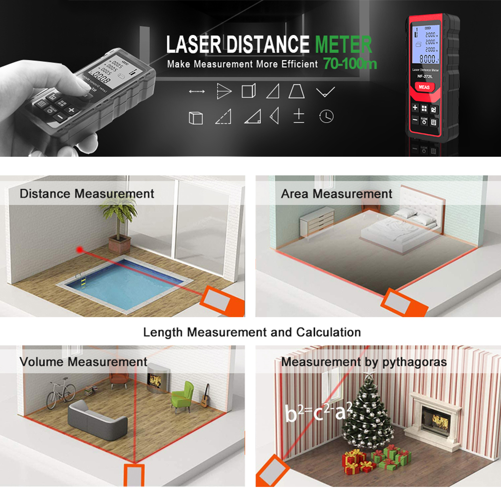 Noyafa NF-271 Laser Distance M – Industrial Laser Training recenzja i cena