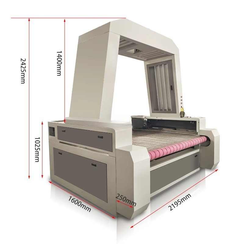 1610 CCD Camera Laser Cutting  – Industrial Laser Fabric Cutter recenzja i cena