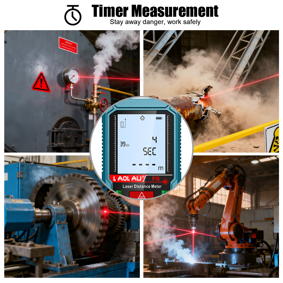 Laser Meter Digital Tape Timer – Industrial Laser Training recenzja i cena