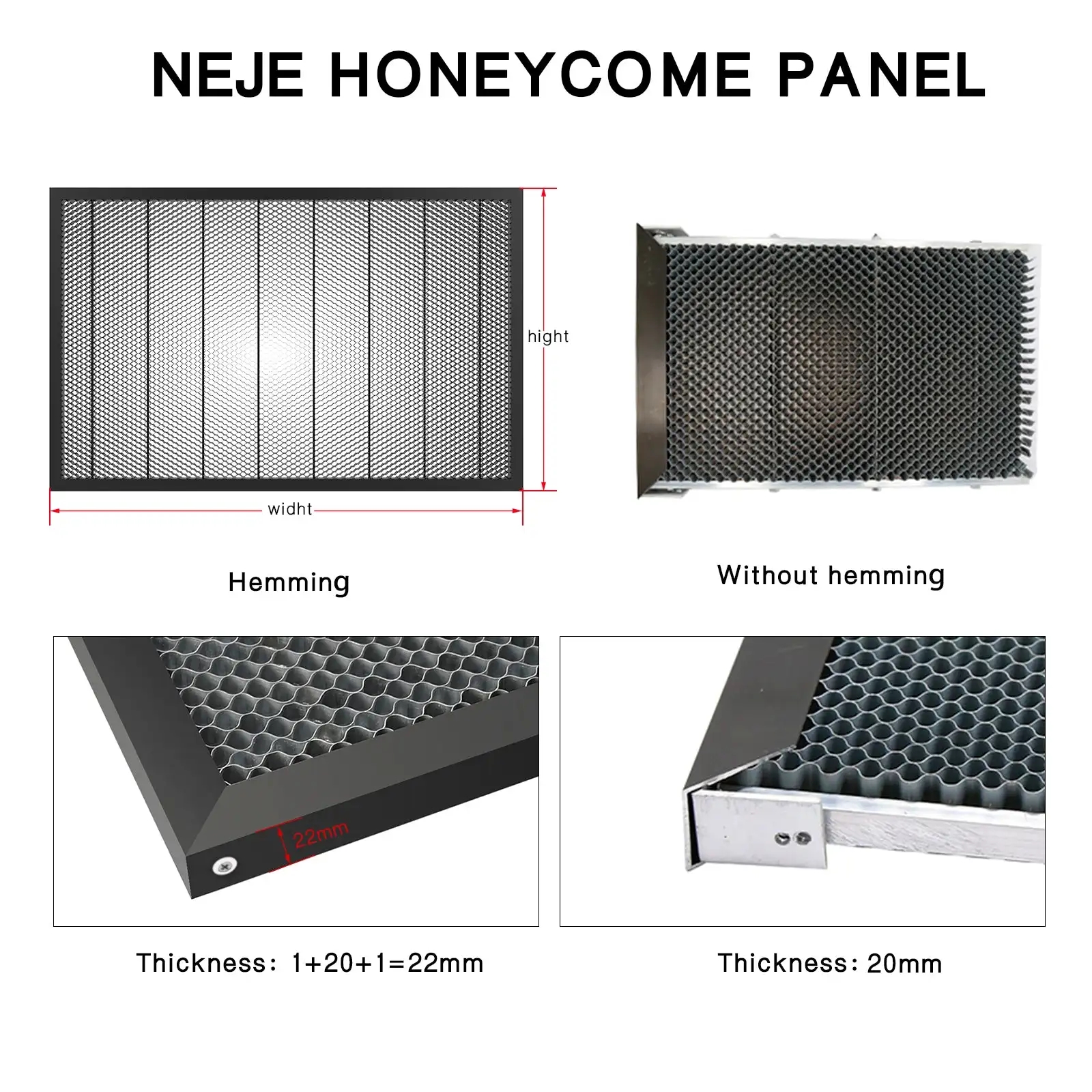 NEJE Laser Honeycomb Bed 850×5 – Industrial Laser Table recenzja i cena