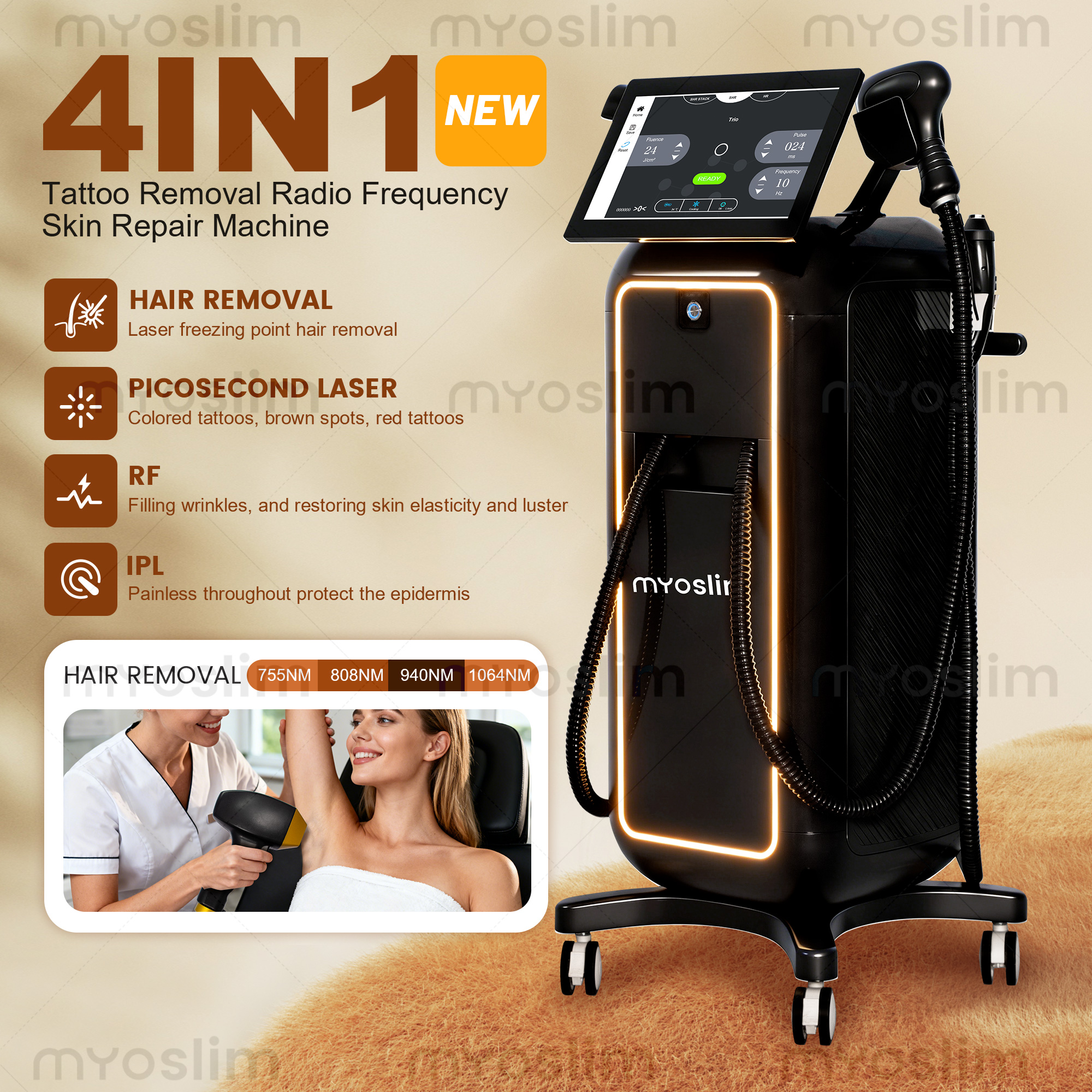 Soprano 4 in 1  Diode Laser Ha – Industrial Laser Cleaning Machine recenzja i cena