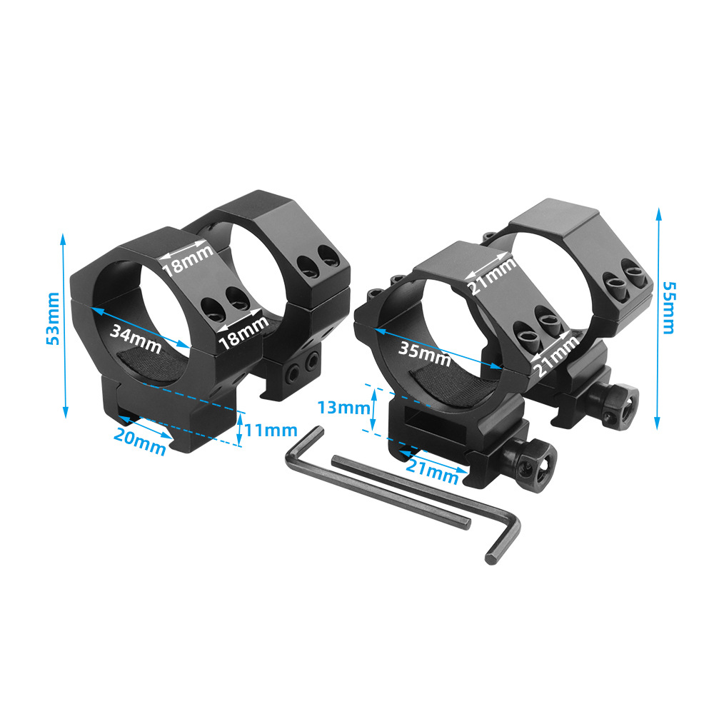 35mm/34mm Rifle Scope Mount Ri – Industrial Laser Gun recenzja i cena
