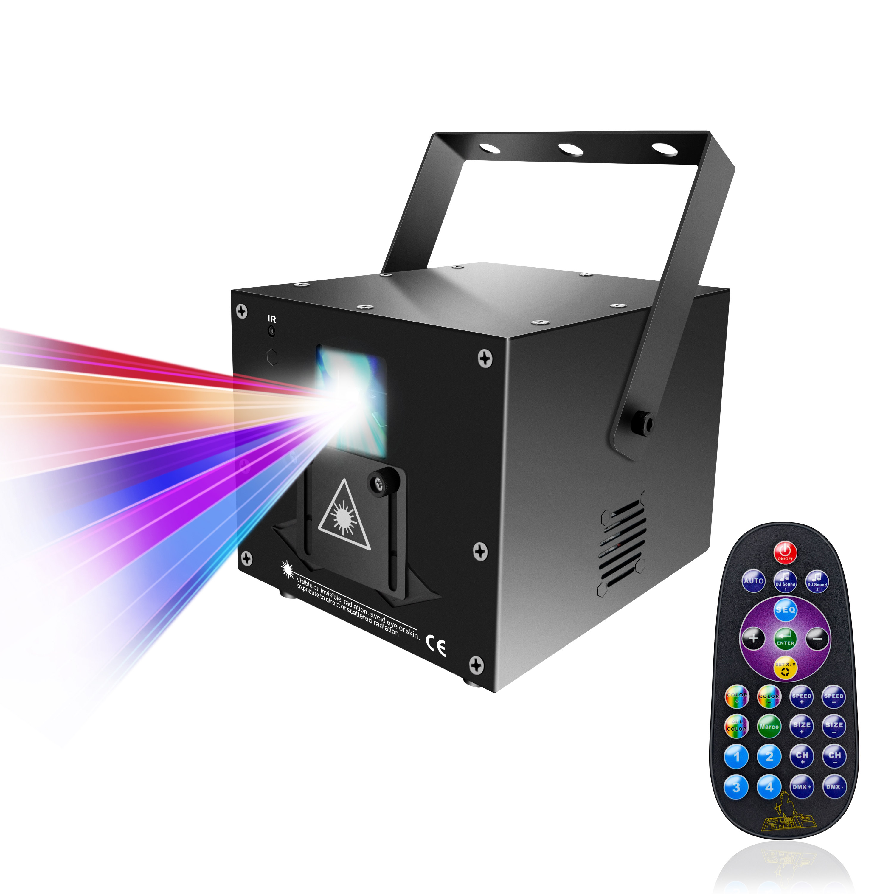 5W RGB Laser Light DMX512 Remo – Laser Power Supply 60W recenzja i cena