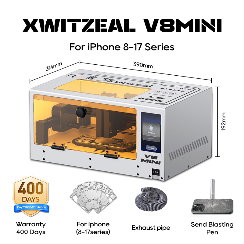 Xwitzeal® V8 MINI Laser Glue R – Industrial Laser Removal recenzja i cena