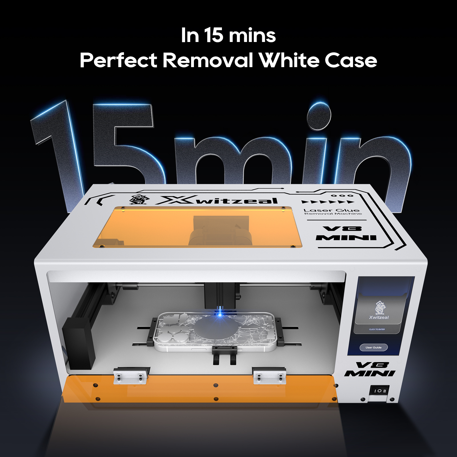 Xwitzeal® V8 MINI Laser Glue R – Industrial Laser Removal recenzja i cena