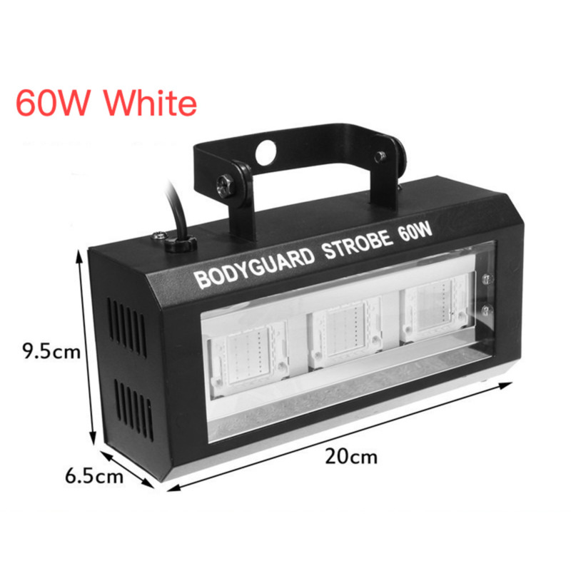 60W Strobe Light RGB White LED – Laser Power Supply 60W recenzja i cena
