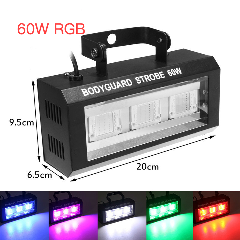 60W Strobe Light RGB White LED – Laser Power Supply 60W recenzja i cena
