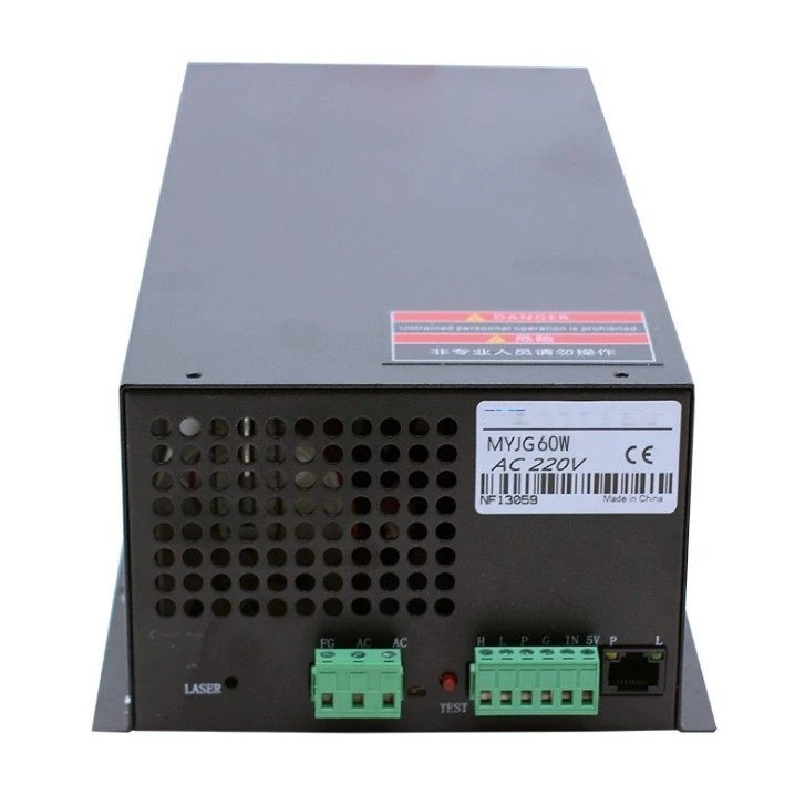 CO2 60W 80W 100W cutting machi – Laser Power Supply 60W recenzja i cena
