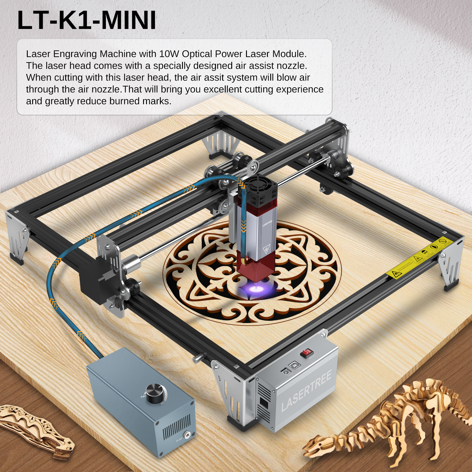 LASER TREE K1 Mini Laser Engra – Industrial Laser Removal recenzja i cena