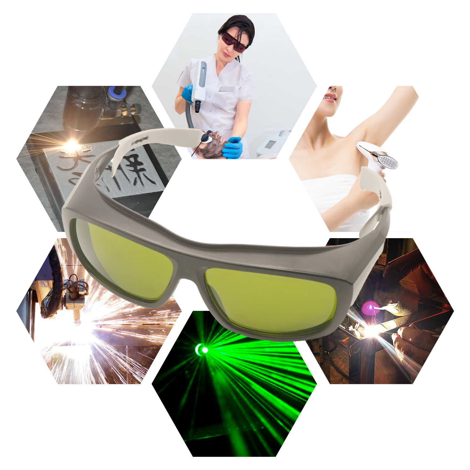Laser Protective Glasses Hair  – Laser Safety Goggles recenzja i cena