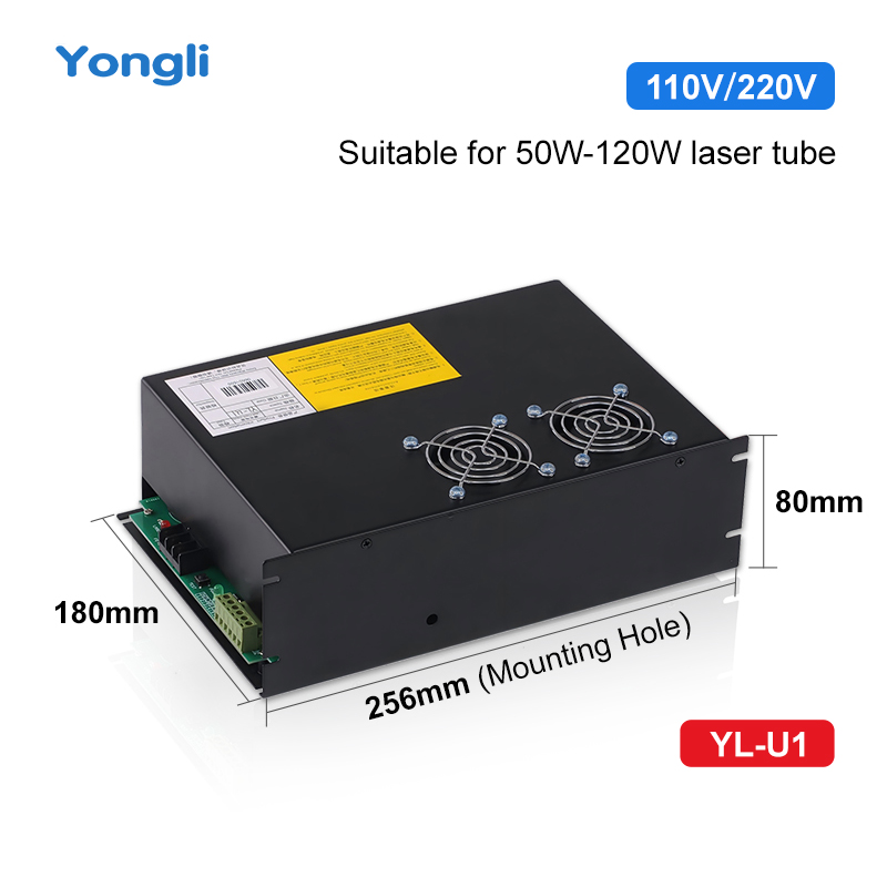 YongLi 110v 220v Co2 Laser Pow – Laser Power Supply 60W recenzja i cena