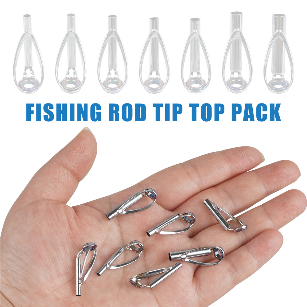 10Pcs Fishing rod guide tips r – Industrial Laser Line recenzja i cena