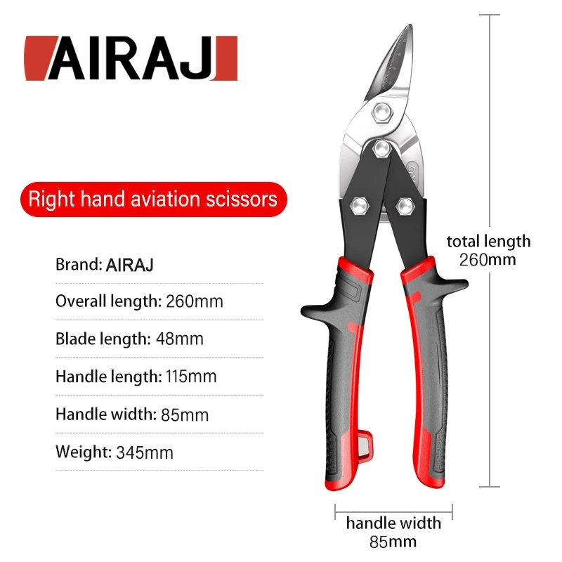 AIRAJ  Aviation Scissor Tin Sn – Industrial Laser Removal recenzja i cena