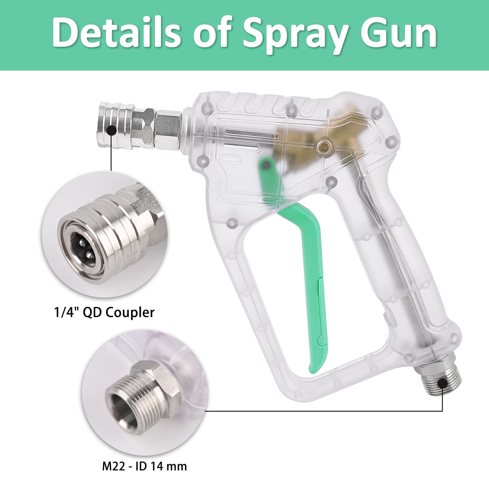 Pressure Washer Gun Kit - Conv – Laser Nozzle Ceramic recenzja i cena